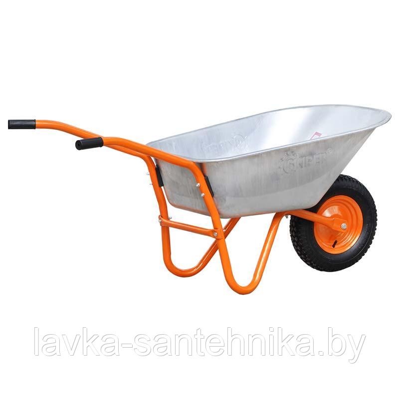 Тачка садово-строительная SKIPER 1x150 COSSACK (150 л, 250 кг) - фото 3 - id-p145068599