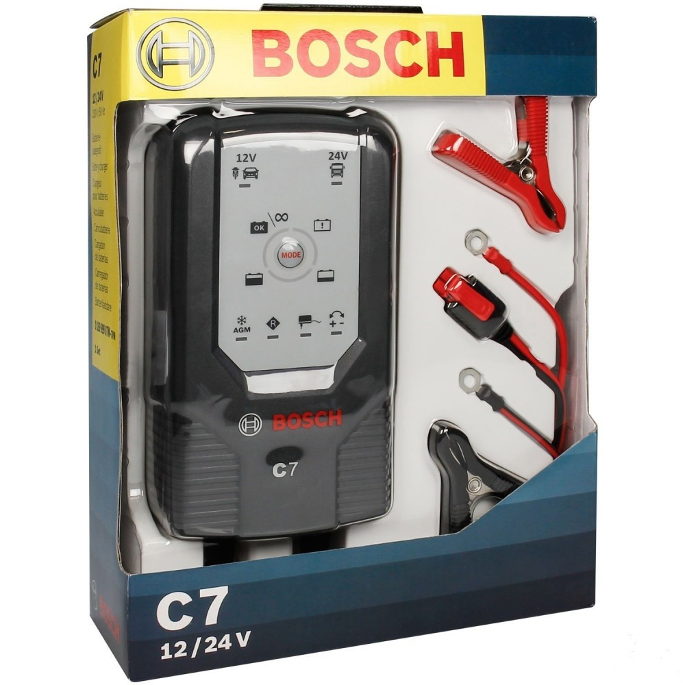 Зарядное устройство Bosch C7 018999907M 220V (12-24V) C7 7A - фото 1 - id-p145073382