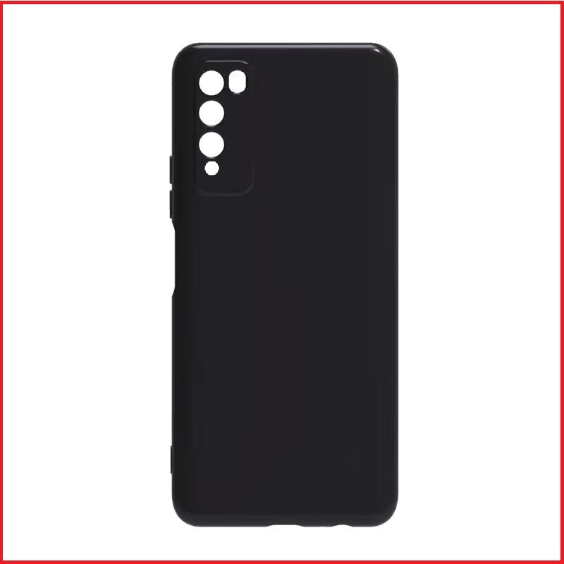 Чехол-накладка для Huawei Honor 10X Lite DNN-LX9 (силикон) черный с защитой камеры - фото 1 - id-p144984393