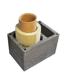 Сегмент 0.33 (330мм) дымохода из керамики Kamen Uniwersal SW - фото 1 - id-p145073556