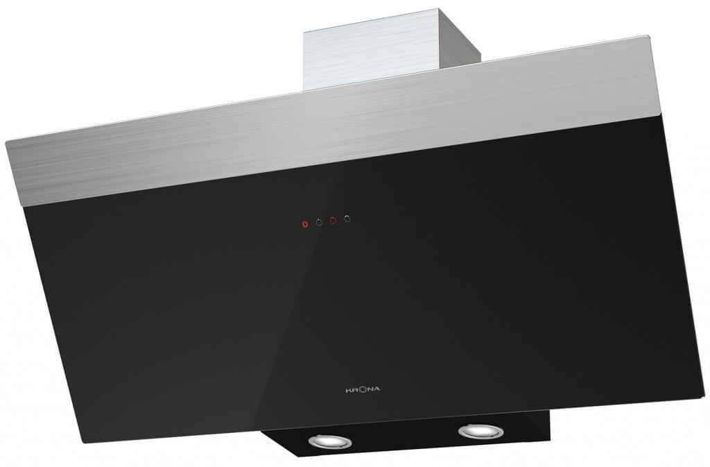 Кухонная вытяжка Krona KRISTEN 900 black/inox S