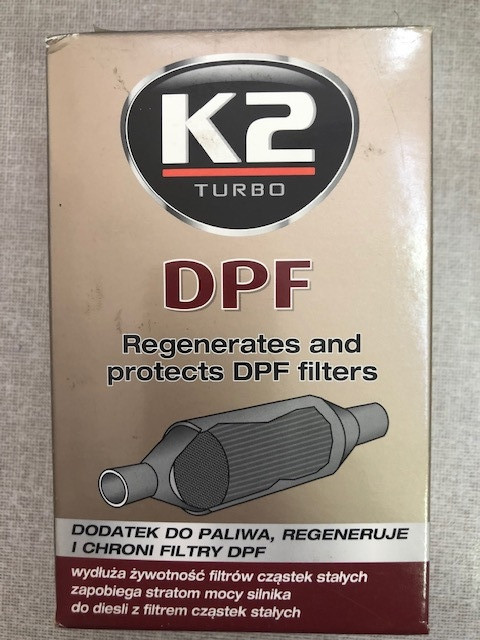 Очиститель сажевых фильтров K2 DPF, 50ml