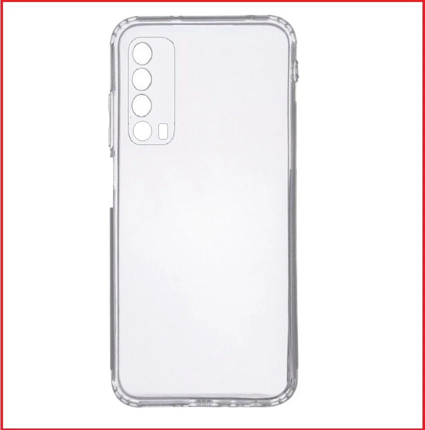 Чехол-накладка для Huawei Y7A (силикон) прозрачный с защитой камеры