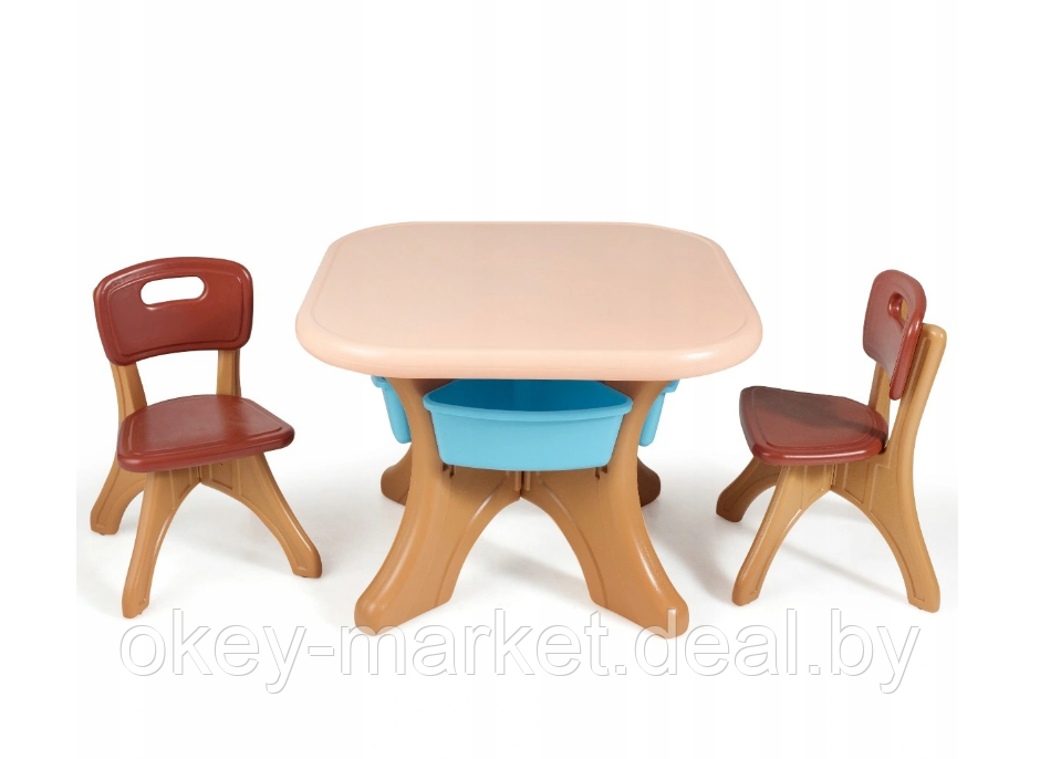 Комплект стол и стулья для детей Costway - фото 1 - id-p145085142