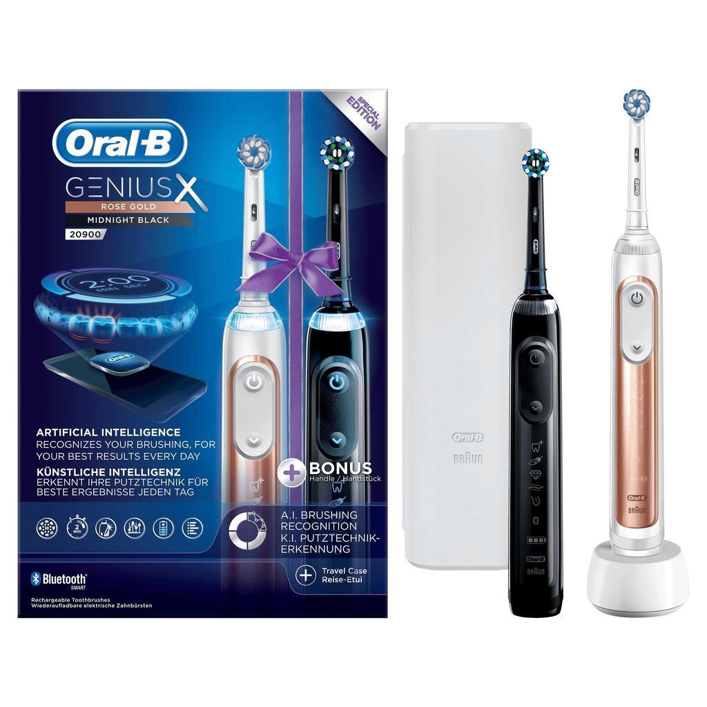 Комплект зубных щеток Oral-B Genius X 20900 Duo