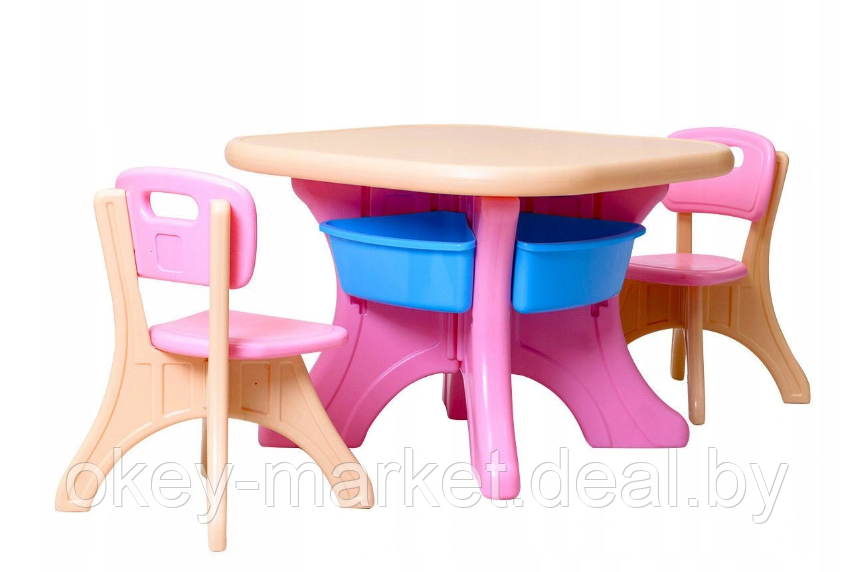 Комплект стол и стулья для детей Costway - фото 2 - id-p145085369
