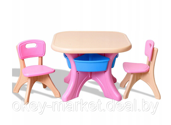 Комплект стол и стулья для детей Costway, фото 3