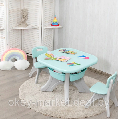 Комплект стол и стулья для детей Costway, фото 3