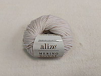 Пряжа Alize Merino Royal, Ализе Мерино Роял, турецкая, 100% шерстяная, для ручного вязания, моток 50г, 100м. (цвет 67)