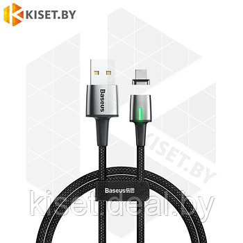 Кабель Baseus Zinc CALXC-A01 USB-A - Lightning 2.4A 1m черный