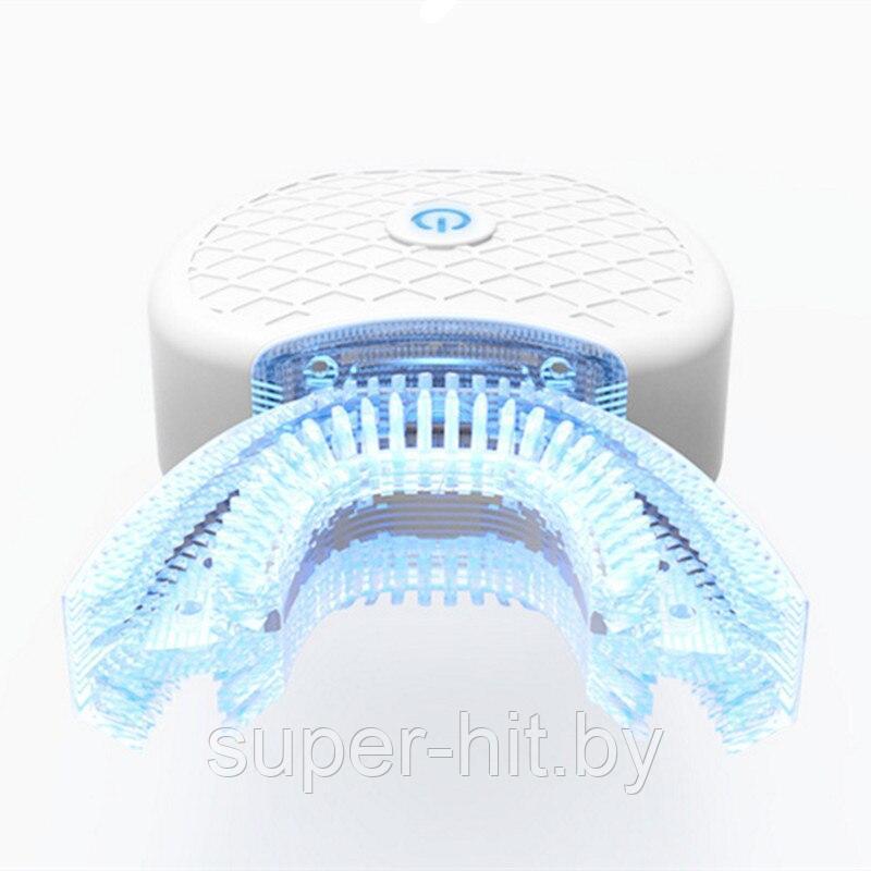 Ультразвуковая электрическая отбеливающая зубная щетка Toothbrush Cold Light Whitening - фото 4 - id-p145106177