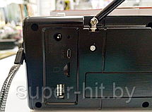 Портативное многофункциональное устройство XB-811BT (динамик,fm-радио, плеер, фонарь), фото 3
