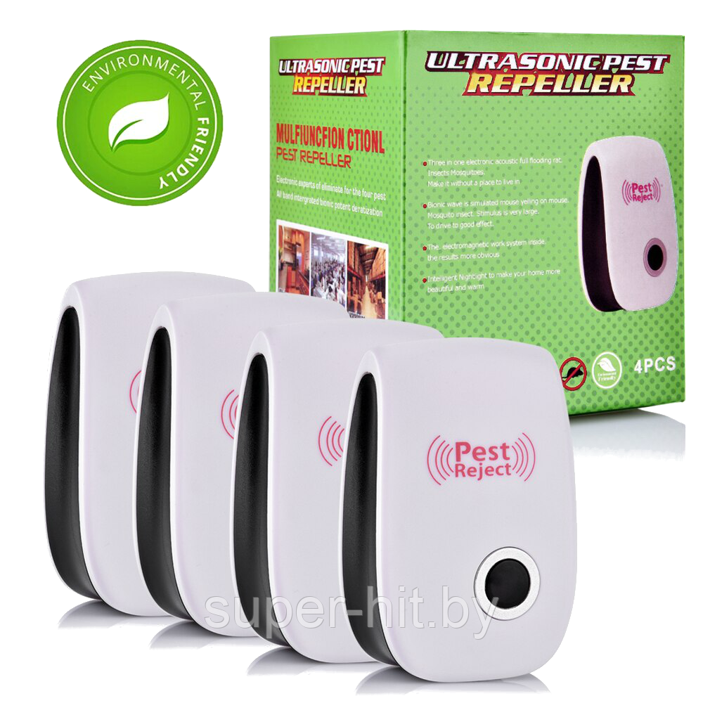 Ультразвуковой отпугиватель грызунов и насекомых Ultrasonic Pest Repeller (Улучшенная версия)