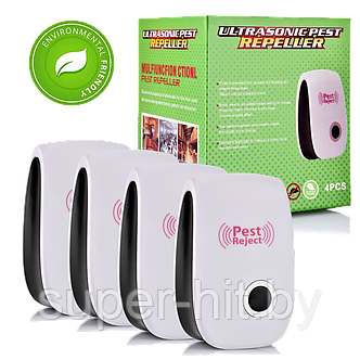 Ультразвуковой отпугиватель грызунов и насекомых Ultrasonic Pest Repeller (Улучшенная версия), фото 2