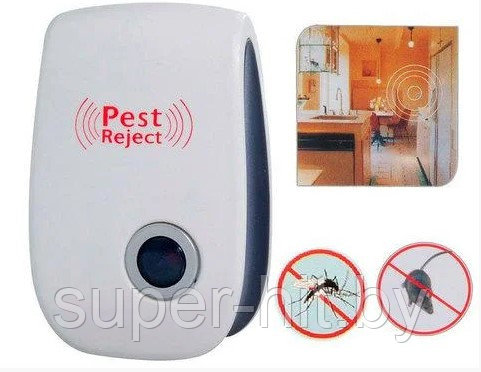 Ультразвуковой отпугиватель грызунов и насекомых Ultrasonic Pest Repeller (Улучшенная версия) - фото 2 - id-p145106259