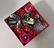 Набор мыло из роз с мишкой в подарочной коробке, фото 3