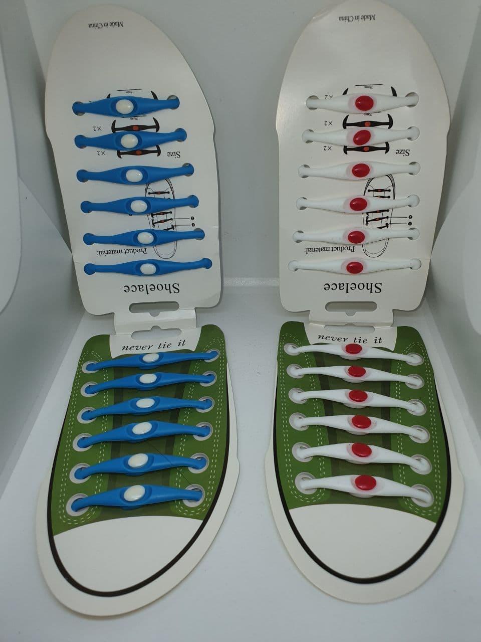 Силиконовые шнурки для обуви - фото 8 - id-p70125752
