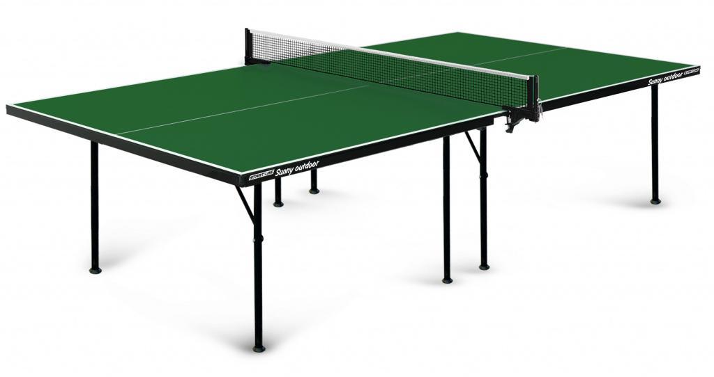 Теннисный стол START LINE Sunny Всепогодный зеленый