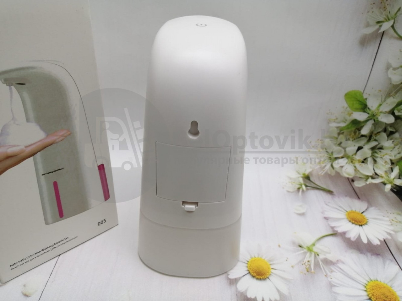 Сенсорный (бесконтактный) дозатор-вспениватель (диспенсер) для жидкого мыла Soap Dispenser, 250 мл - фото 7 - id-p119524009