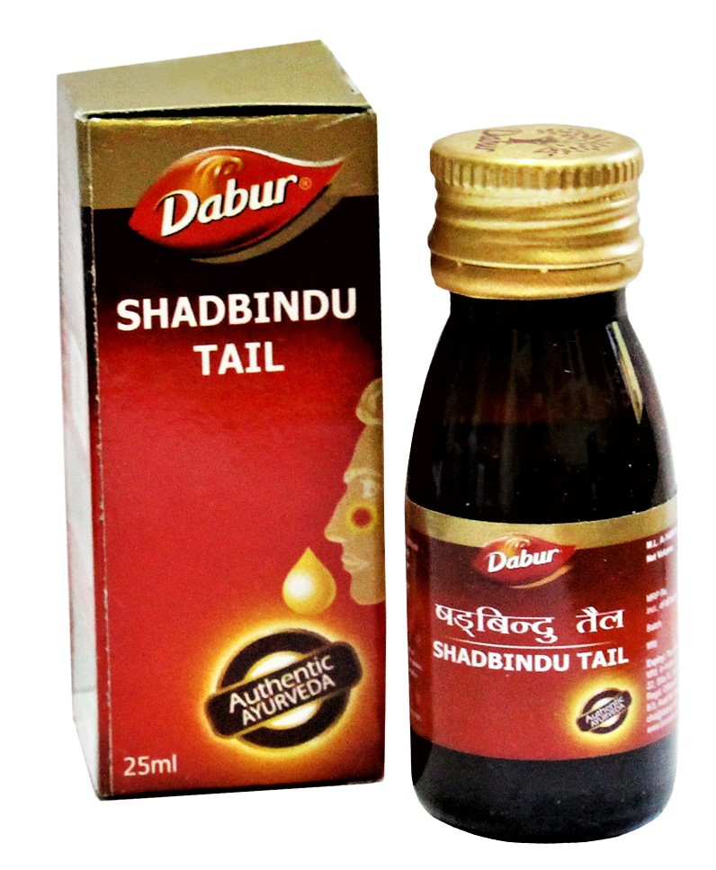 Масляные капли Шадбинду Dabur Shadbindu Tail,  25 мл