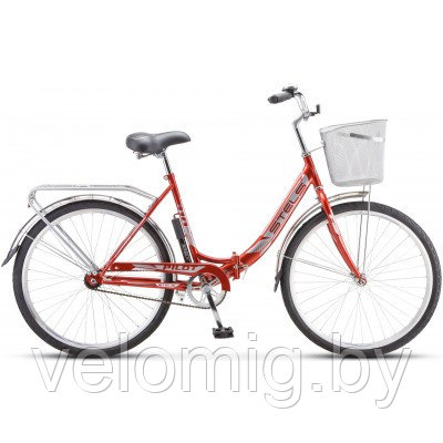 Bелосипед  складной Stels Pilot 810 (2023)красный