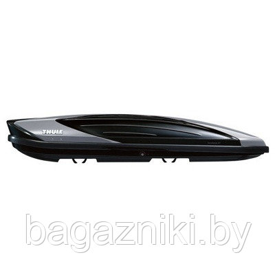 Грузовой бокс Thule Excellence XT комбинированный чёрный-металлик - фото 2 - id-p145132317