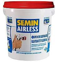 Финишная шпатлёвка для безвоздушного нанесения Semin Airless Classic (red cover), 25 кг