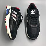 Кроссовки женские Adidas Tresc Run чёрные / подростковые, фото 4