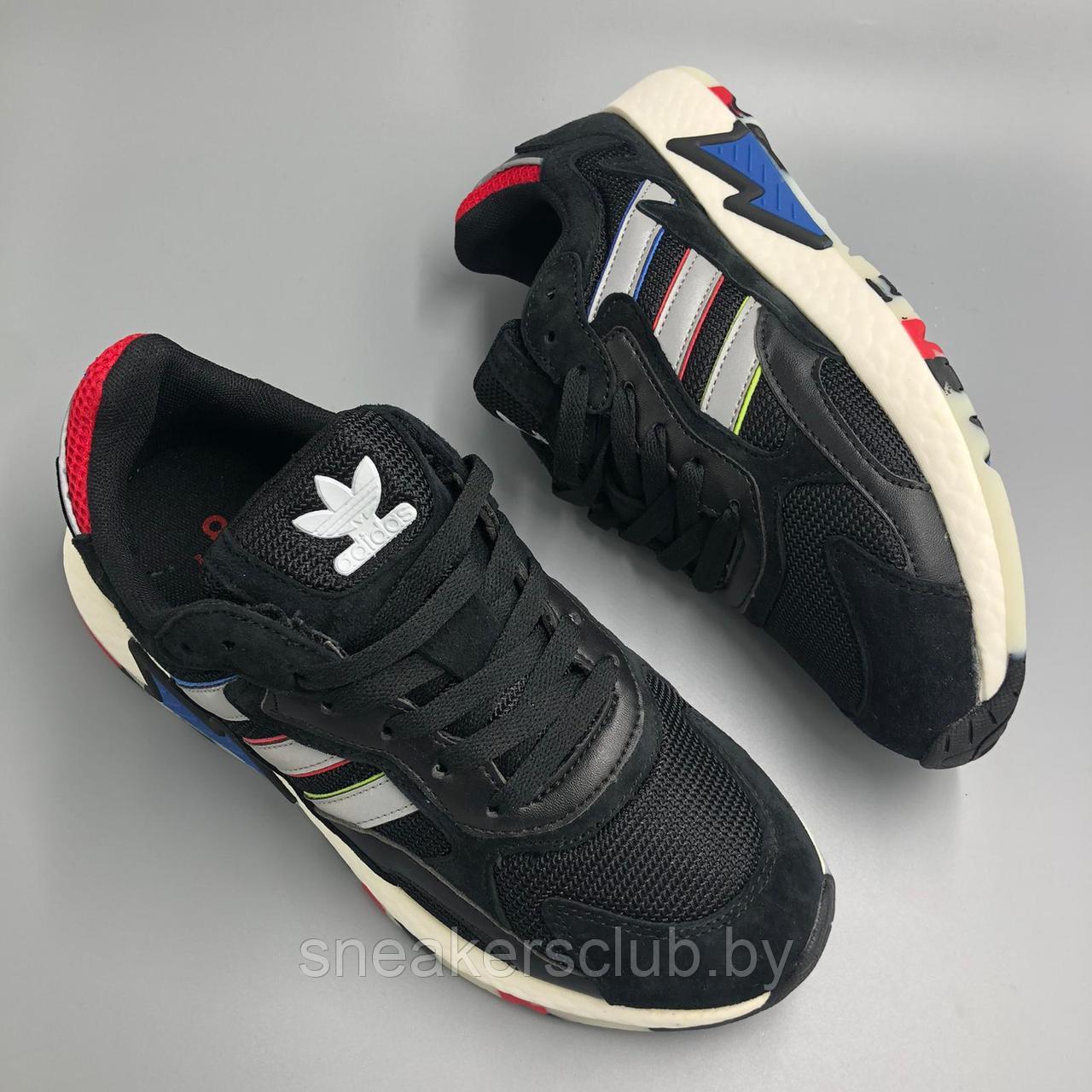 Кроссовки женские Adidas Tresc Run чёрные/ подростковые