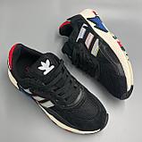 Кроссовки женские Adidas Tresc Run чёрные / подростковые, фото 2