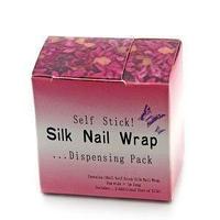 Шелк для ремонта ногтей на клеевой основе Silk Nail Wrap. ( 3 см*1 м.)