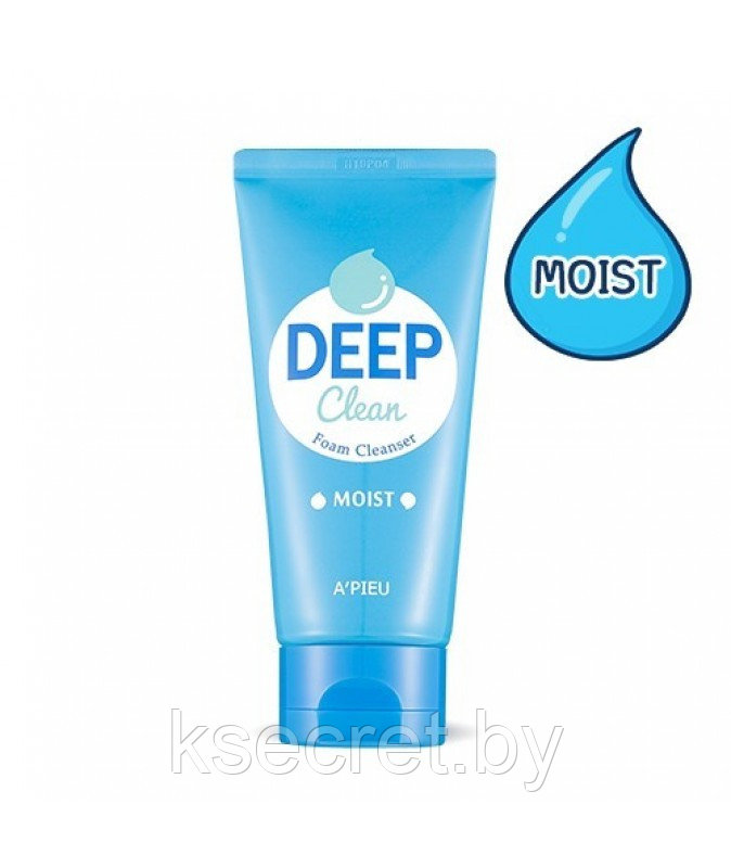 Увлажняющая пенка для умывания A'PIEU Deep Clean Foam Cleanser -Moist- 130мл - фото 1 - id-p145162553