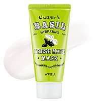 Увлажняющая ночная маска для лица A'PIEU Fresh Mate Basil Mask (Hydrating) 50мл