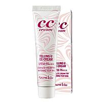 СС-крем для увлажнения и сияния SECRETKEY TELLING U CC CREAM SPF50+, PA+++ 30мл