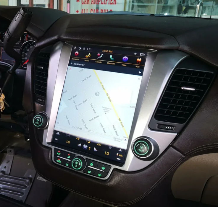 Штатная автомагнитола CarMedia на Chevrolet TAHOE, SUBURBAN 2015-2018 на Android 10 - фото 3 - id-p145176432