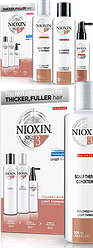 Комплект XXL Ниоксин Система 3 шампунь + бальзам + маска (300+300+100 ml) для окрашенных волос - Nioxin System