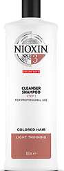 Шампунь Ниоксин Система 3 очищающий для окрашенных волос 1000ml - Nioxin System 3 For Colored Hair Shampoo