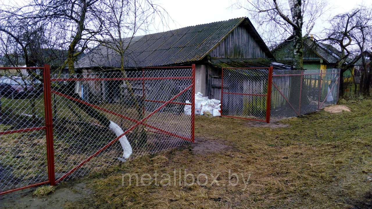 Заборы из сетки-рабица. Высота 1.8 м - фото 6 - id-p145187941