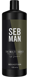Шампунь Себастиан для ухода за волосами, бородой и телом 1000ml - Sebastian Professional Man Care The