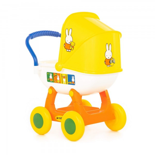 Детская игрушка коляска для кукол "Миффи" 4-х колёсная (в пакете) арт. 64608 Полесье - фото 2 - id-p145213076