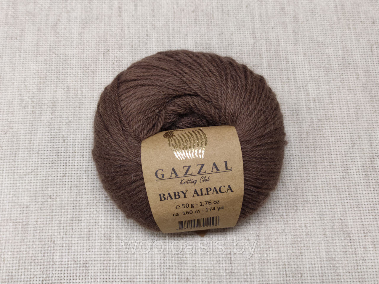 Пряжа Gazzal Baby Alpaca (цвет 46002)