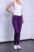 Медицинские БРЮКИ «СЛИМ», ФИОЛЕТОВЫЙ Doctor Style