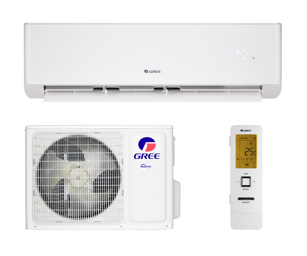 Кондиционер Gree Amber Standart wi-fi Inverter GWH12YC-K6DNA1A - фото 2 - id-p145234461