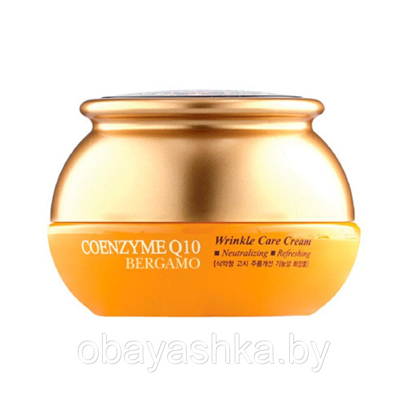 Антивозрастной крем с коэнзимом Q10 BERGAMO Coenzyme Q10 Wrinkle care Cream - 50g - фото 1 - id-p145251536