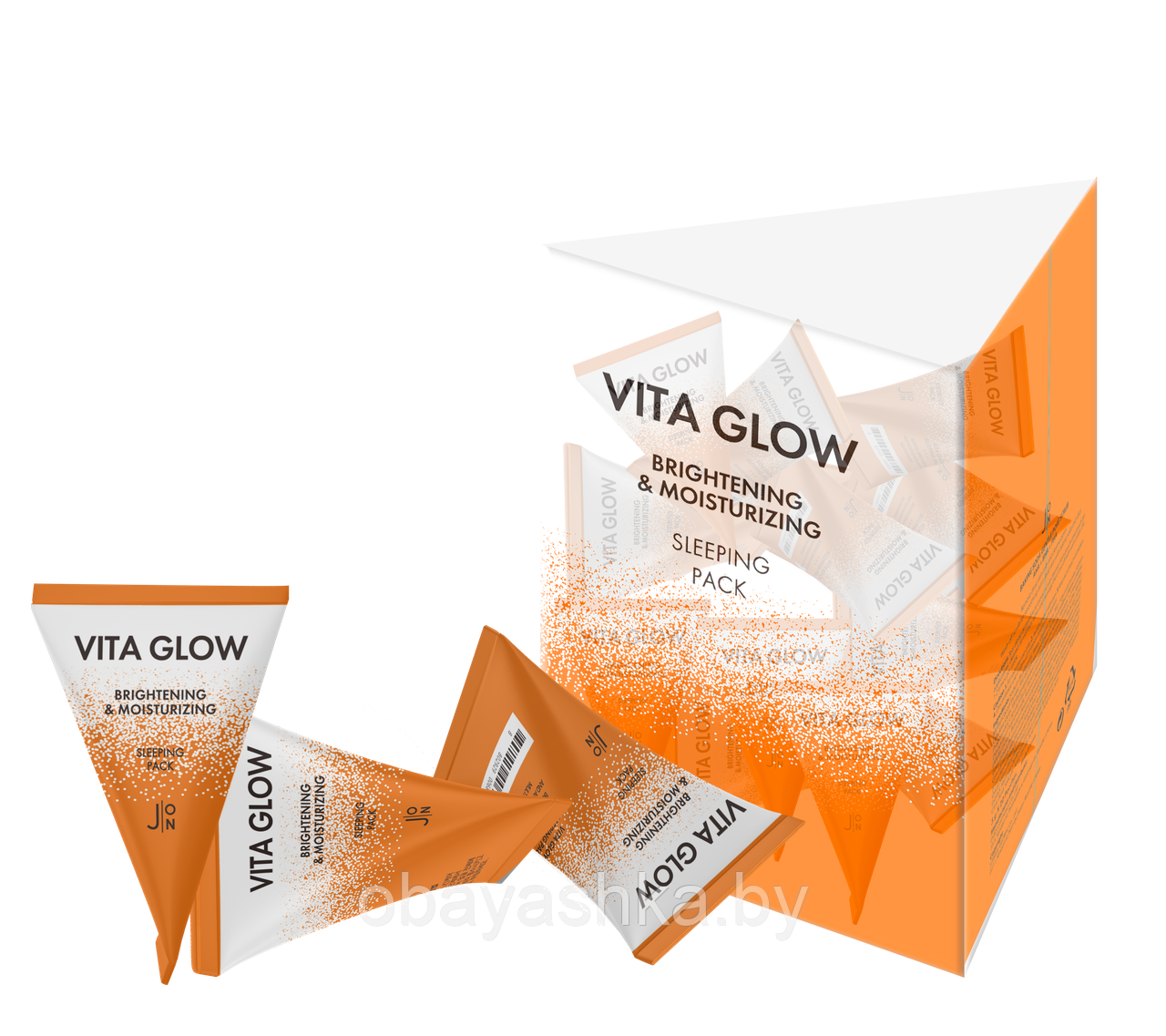 [J:ON] ВИТАМИНЫ Маска для лица Vita Glow Brightening&Moisturizing Sleeping Pack, 5гр - фото 1 - id-p145257897