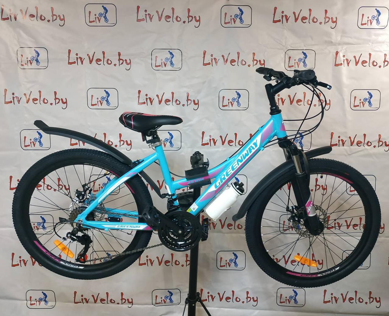 Велосипед для подростков Greenway 4930M (Бирюзовый)