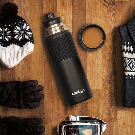 Термос Thermal Bottle 740 мл (Matte Black), фото 2
