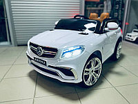 Детский электромобиль RiverToys Mercedes-Benz E009KX (белый) GLE Coupe