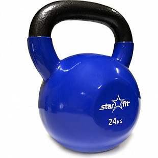 Гиря виниловая Starfit DB-401 24 кг dark blue