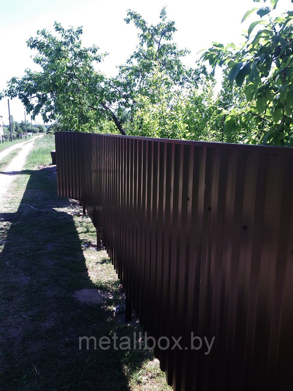 Забор из профнастила 1.5 м "Стандарт", фото 1